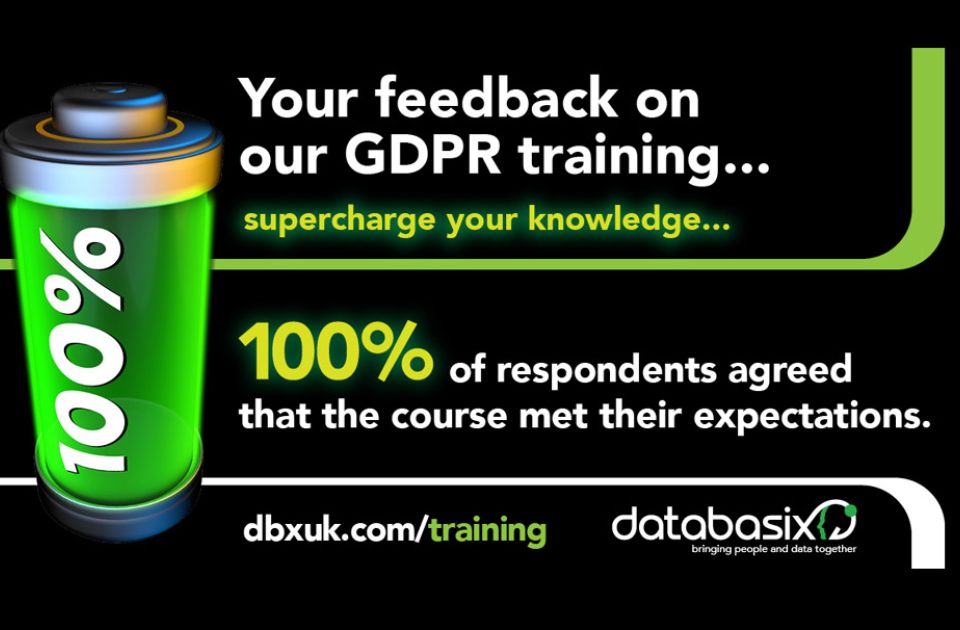 See what delegates have said about our GDPR training sessions