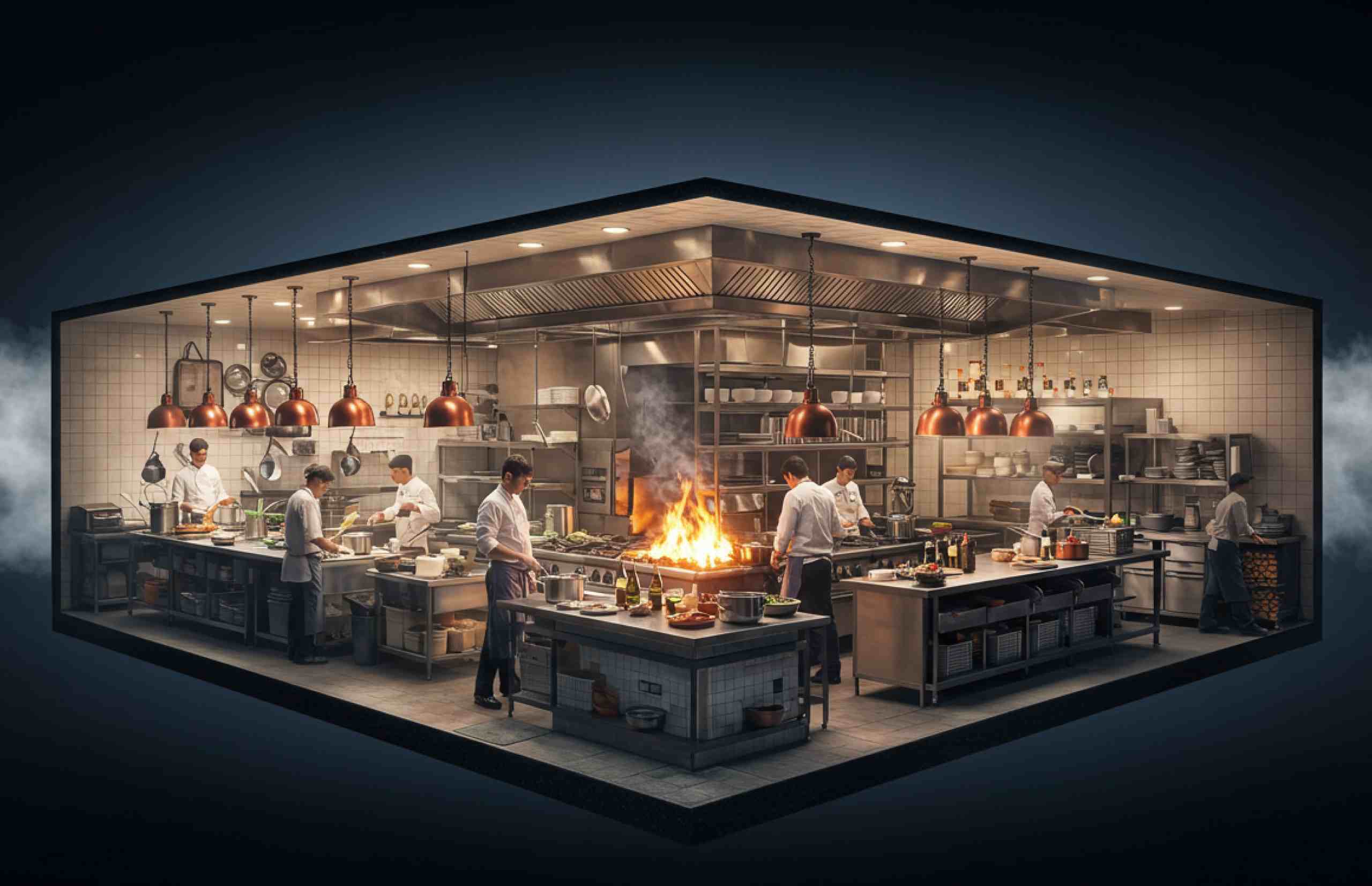 isometric restaurant 