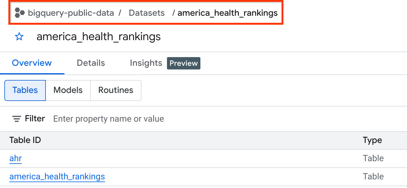 Breadcrumbs in the details pane.